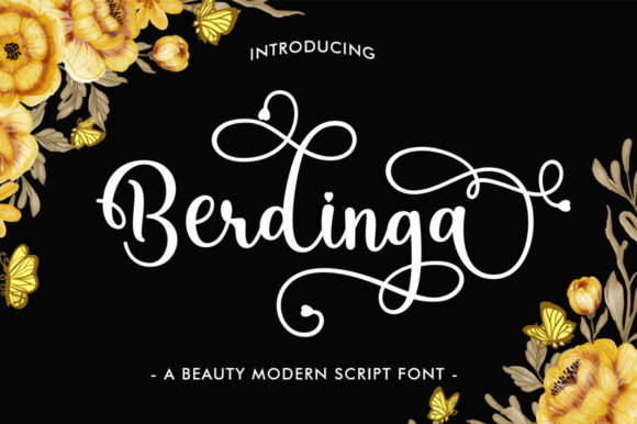 Berdinga Script: A Handwritten Font for Branding Magic