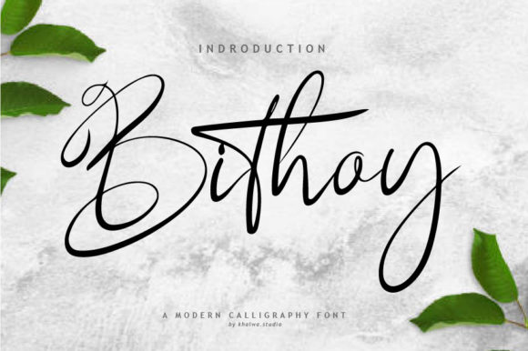 Bithoy Script: A Timeless Handwritten Font for Web Design