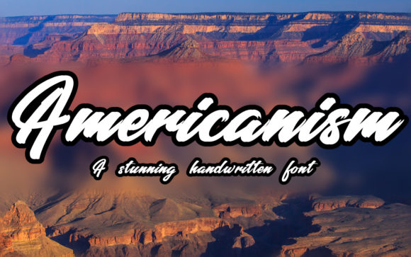Boost Your Brand with the Americanism Script Font