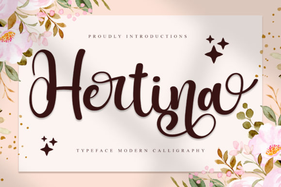 Boost Your Campaign with Hertina Script Font