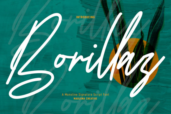 Borillaz Script: A Modern Font for Your Brand's Visual Story