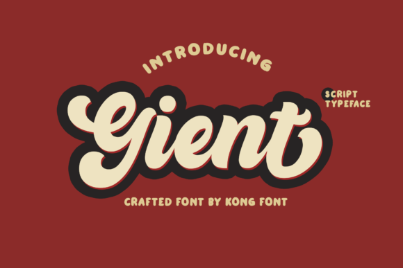 Bring Your Creations to Life with the Gient Font
