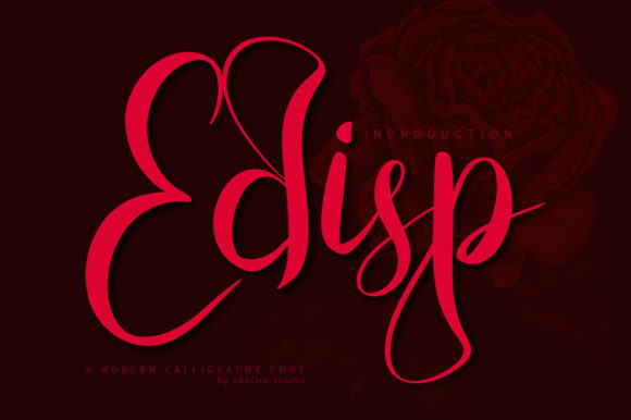 Edisp Script: A Timeless Font for Professional Branding