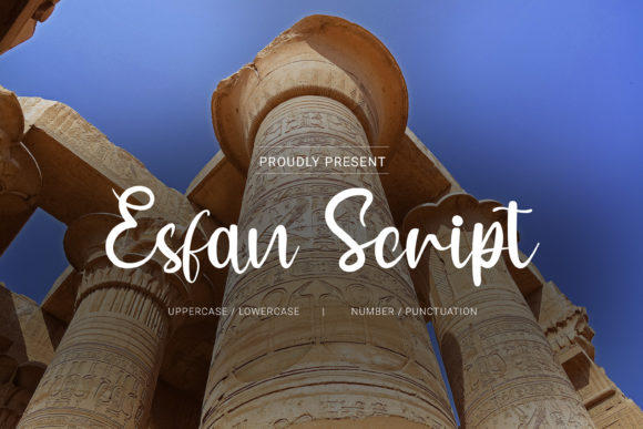 Esfan Script: A Designer’s Take on a Creative Script Font