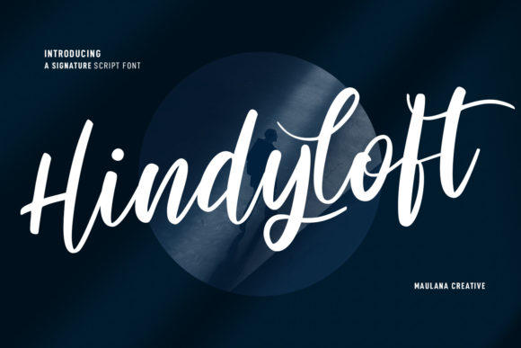 Hindyloft Signature Script: A Delicate Font for Modern Web Design
