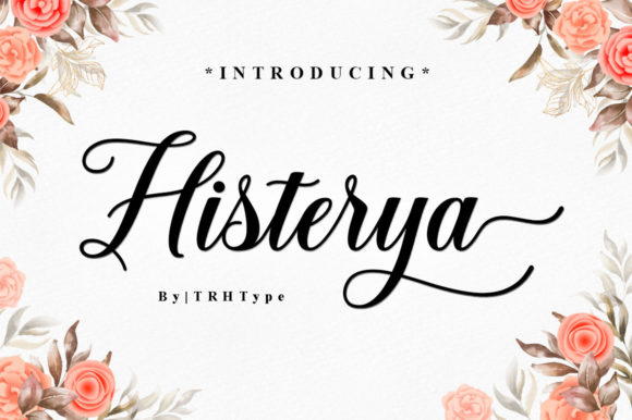 Histerya Script: A Graceful Font for Editorial Design