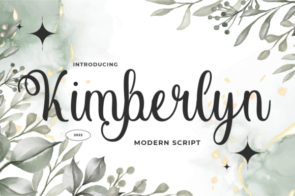 Kimberlyn: A Delicate Script Font for Elegant Branding