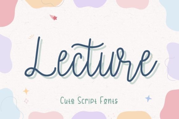 Lecture Font for Web Design and Branding
