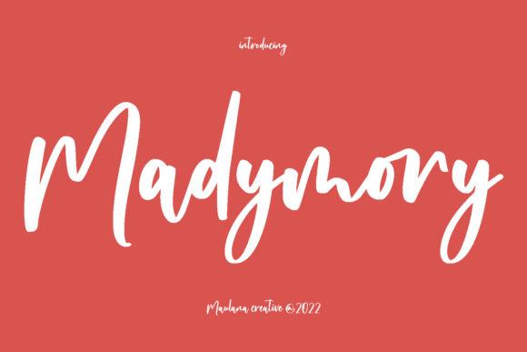 Madymory Script: A Modern Script Font for Creative Branding