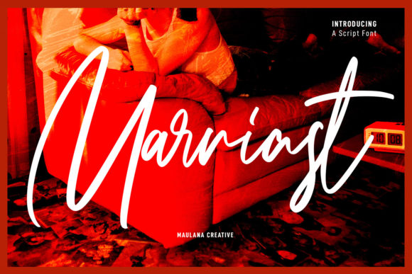 Marriast Script: A Versatile Font for Handmade Creations