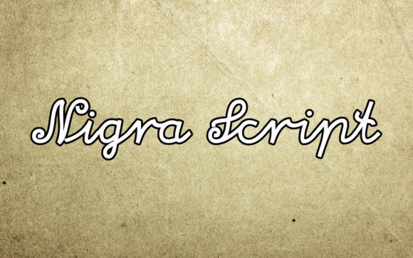 Nigra Script: A Handwritten Font for Thoughtful Design