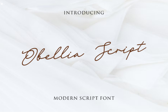 Obellia Script for Modern Web Design
