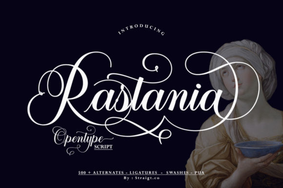Rastania Script Font for Eye-Catching Design