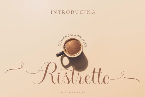 Ristretto Script for Web Design and Branding