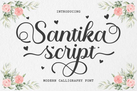 Santika Script: A Timeless Font for Polished Branding