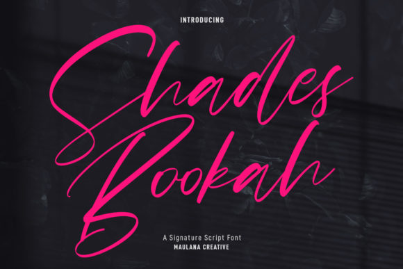Shades Bookah Script for Branding Projects