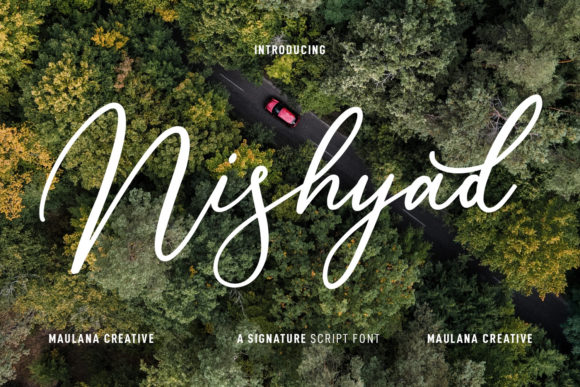 Testing Nishyad Script for a Creative Portfolio Redesign