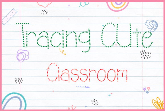 Tracing Cute: A Playful Typeface for Editorial Design