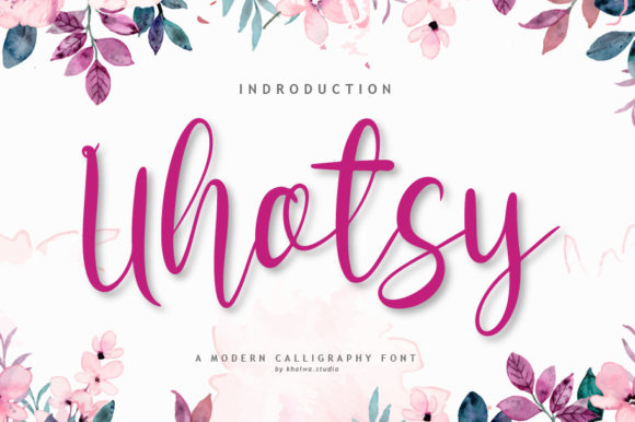 Uhotsy Script: A Timeless Handwritten Font for Editorial Design