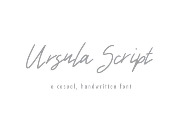 Ursula Script: A Stylish Font for Small Business Branding