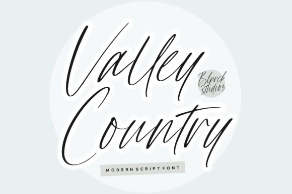 Valley Country Script for Professional Branding